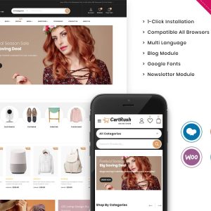 Cartrush Multipurpose Responsive WooCommerce Theme