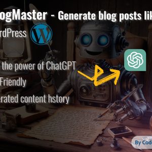 GPT Blog Master - AI Empowered Content Generator by CodePlusWeb WordPress Plugin