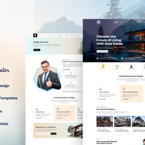 Kora Estate — Real Estate Elementor Template Kit Elementor Kit