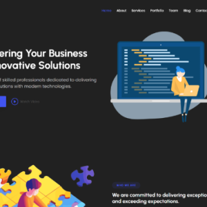 FixSte - Corporate HTML Landing Page Template
