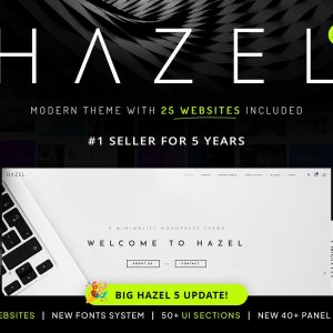 Hazel - Clean Minimalist Multi-Purpose WordPress Theme