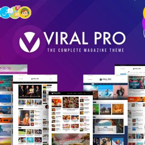 Viral Plus - Modern & Creative Newspaper Magazine, Blog & News WordPress Theme